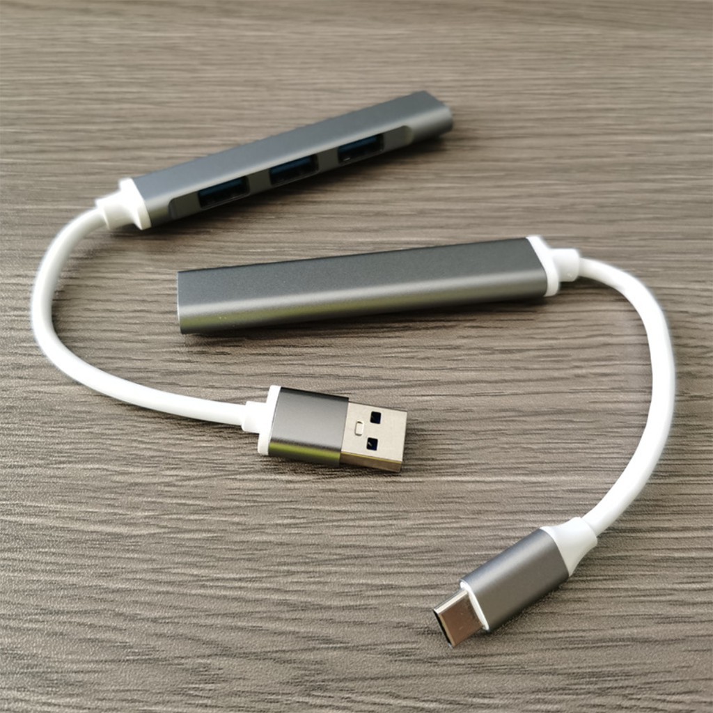 Bộ chia cổng Hub USB [3.0] ,hợp kim nhôm một với bốn bộ chia đế cắm usb truyền tốc độ cao 4 cổng USB