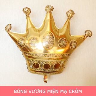 Bóng bay vương miện ánh kim