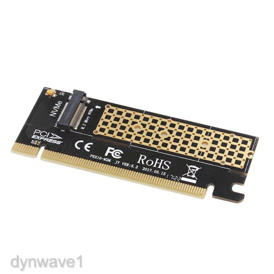 Thẻ Mở Rộng 16X Sang NVMe M.2 M-Key SSD Tốc Độ Cao