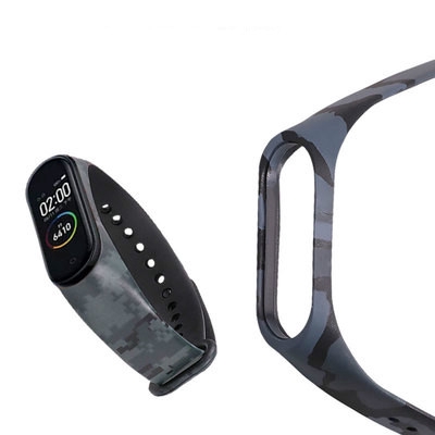 Dây Đeo Thay Thế Chất Liệu Silicon Thiết Kế Nhiều Lỗ Thời Trang Cho Xiaomi Mi Band 4 3