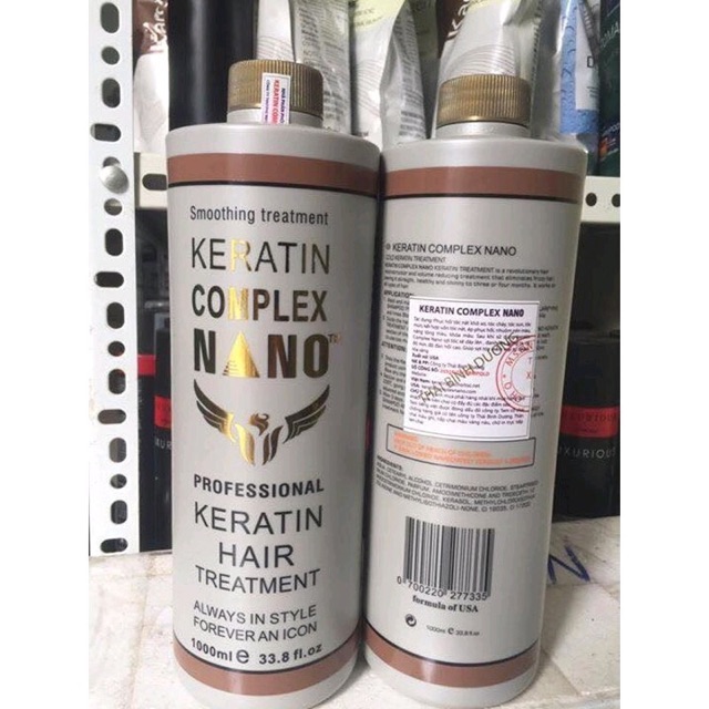 Keratin Complex Nano sản phẩm cao cấp phục hồi tóc nát 1000ml