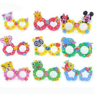 DIY Kids Glasses Three-dimensional stickers Kindergarten Handmade