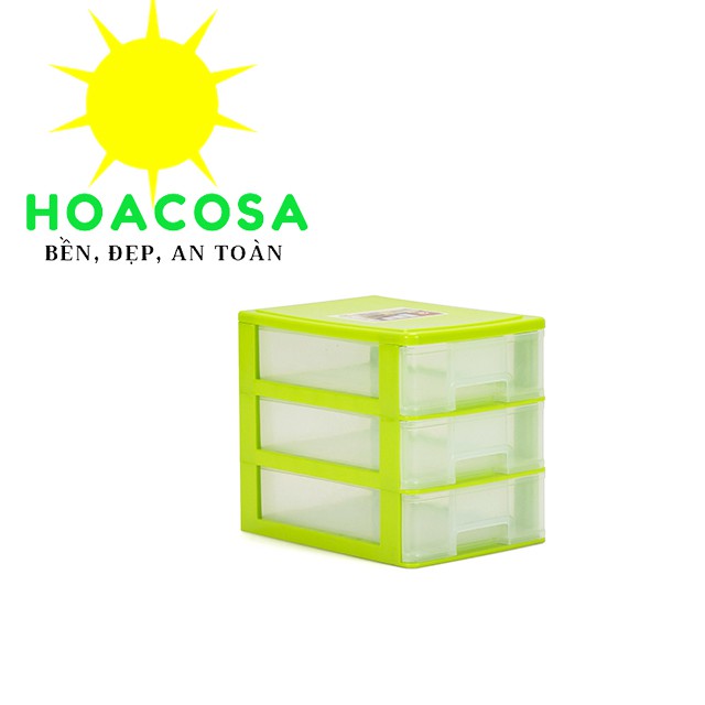 Tủ Nhựa Mini (Tủ Nhí) Loại: 3 Tầng, 4 Tầng, 5 Tầng Hiệp Thành-Nhỏ Xinh, Cứng Cáp, Gọn Nhẹ- Đồ Gia Dụng Hoacosa.