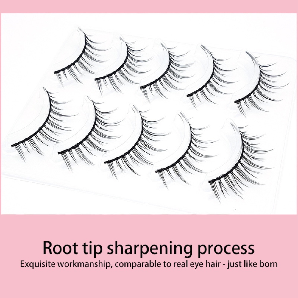 Cặp Lông Mi Giả Trong Suốt Trang Điểm Tự Nhiên A01 | BigBuy360 - bigbuy360.vn