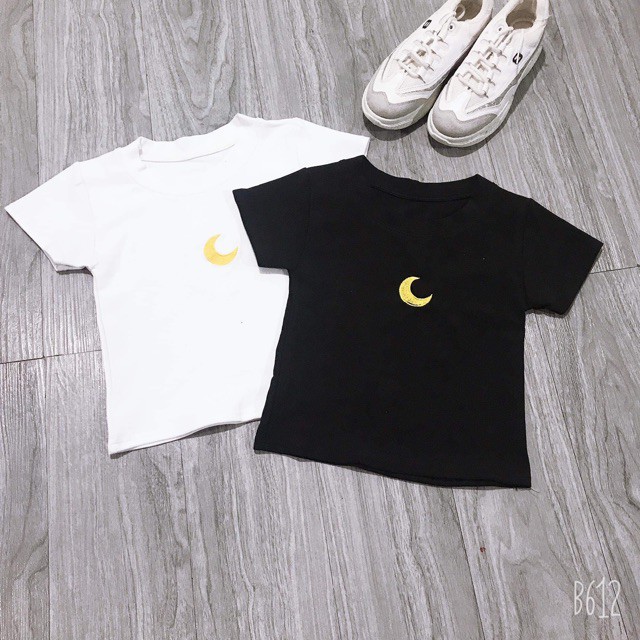 [FREESHIP ĐƠN TỪ 50K] Áo body mặt trăng thêu ngực cá tính