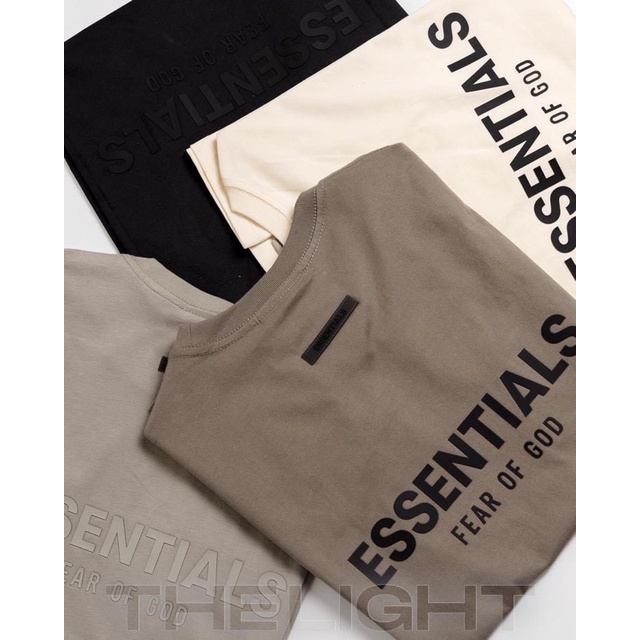 Áo thun tay lỡ FEAR OF GOD FOG ESSENTIALS SS21 phông Unisex nam nữ Premium Cotton oversize form rộng | BigBuy360 - bigbuy360.vn