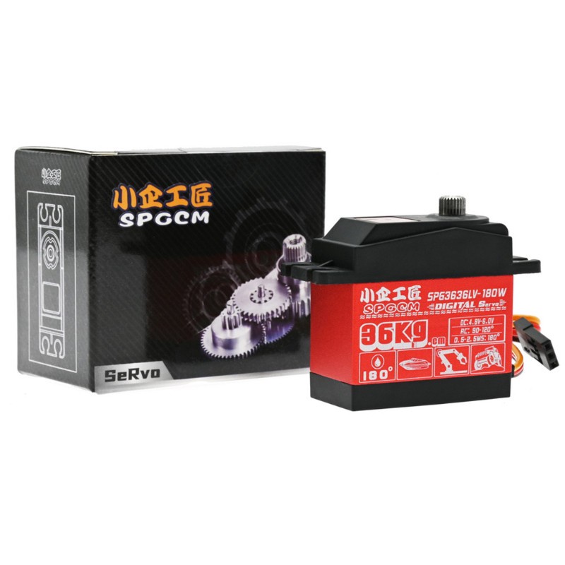 HIK Metal Gear High Torque Waterproof Digital Servo for RC Car Robot 36KG