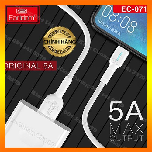 Cáp sạc Earldom 1m EC-071 (Sạc Nhanh 5A)
