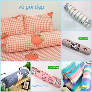 Vỏ gối ôm và gối đầu mẫu cầu vồng và nhiều màu sắc mới (xả kho)