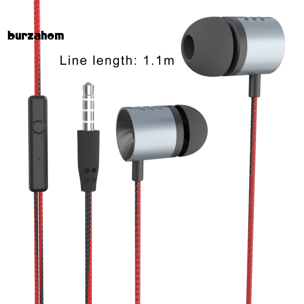 Tai Nghe Nhét Tai Jack 3.5mm Bass Trầm Thiết Kế Thể Thao Cao Cấp