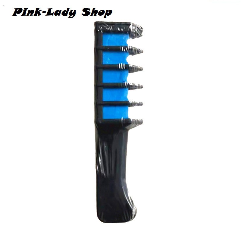 Lược Nhuộm Tóc Màu Xanh Lam Đổi Mầu Tóc Tạm Thời 14g/Chiếc