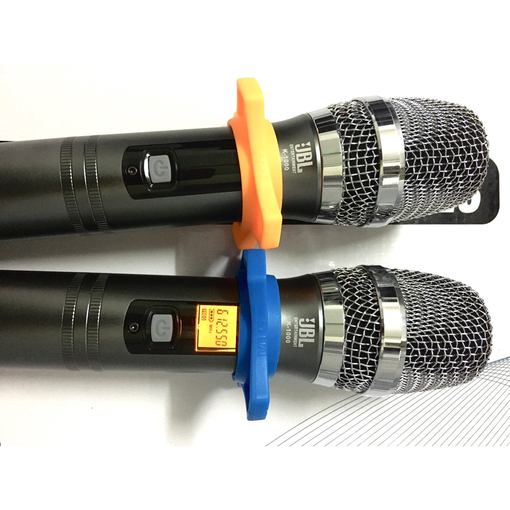 Micro Không Dây JBL K1000 Có Tự Ngắt - Dò Tần Số Sóng.Dòng Mic Chuyên Karaoke Gia Đình,Phòng Trà,Quán Hát..