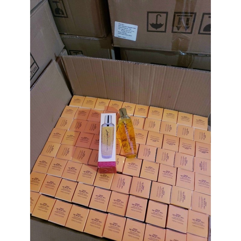 serum vàng 24k-Serum dưỡng trắng da dưỡng ẩm tinh chất vàng 24k cao cấp Labelage Hàn Quốc