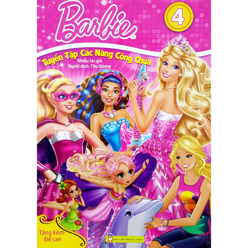 Sách - Barbie - Tuyển Tập Các Nàng Công Chúa