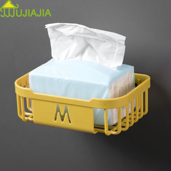 Giá giữ giấy vệ sinh JUJIAJIA không cần khoan tiện dụng