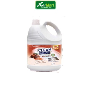 Nước lau sàn clean & clean hương quế 3,6l