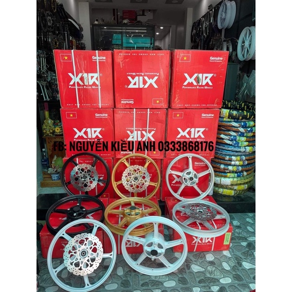 Mâm X1R mẩu OZ gắn như zin cho Winner - Winner X - Winner V3