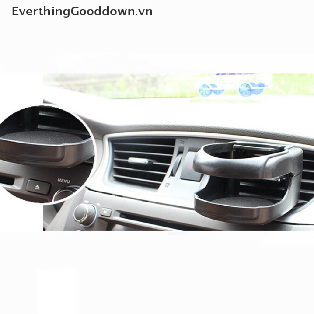 Giá Đỡ Bình Nước Gắn Lỗ Thông Gió Xe Hơi Màu Đen Tiện Dụng