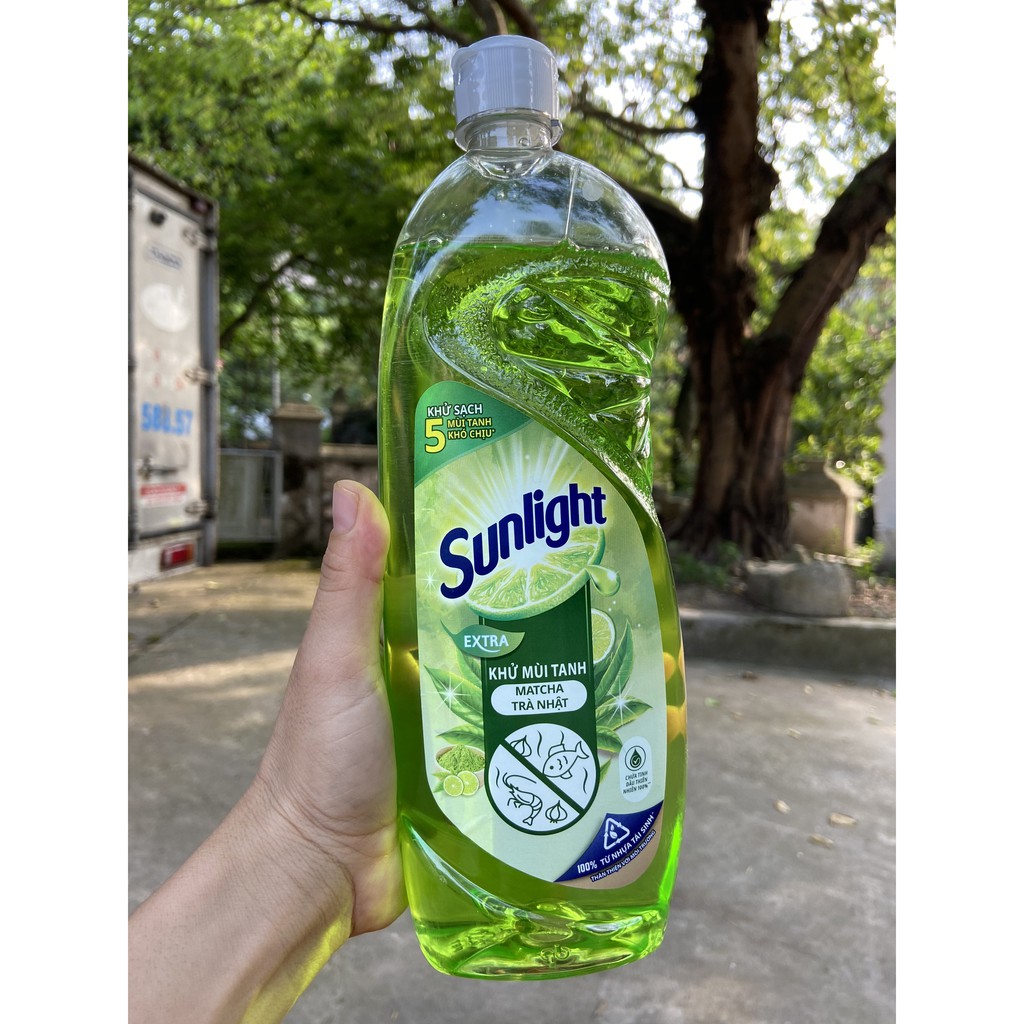 NƯỚC RỬA CHÉN SUNLIGHT EXTRA CHANH BẠC HÀ 750ML