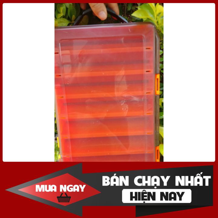 Hộp đựng mồi câu Lure cao cấp{ SIÊU BỀN} Chất liệu nhựa PVC  thiể kế đẹp phù hợp đựng các loại mồi☘☘ĐỒ CÂU CHA GIÀ VLOG