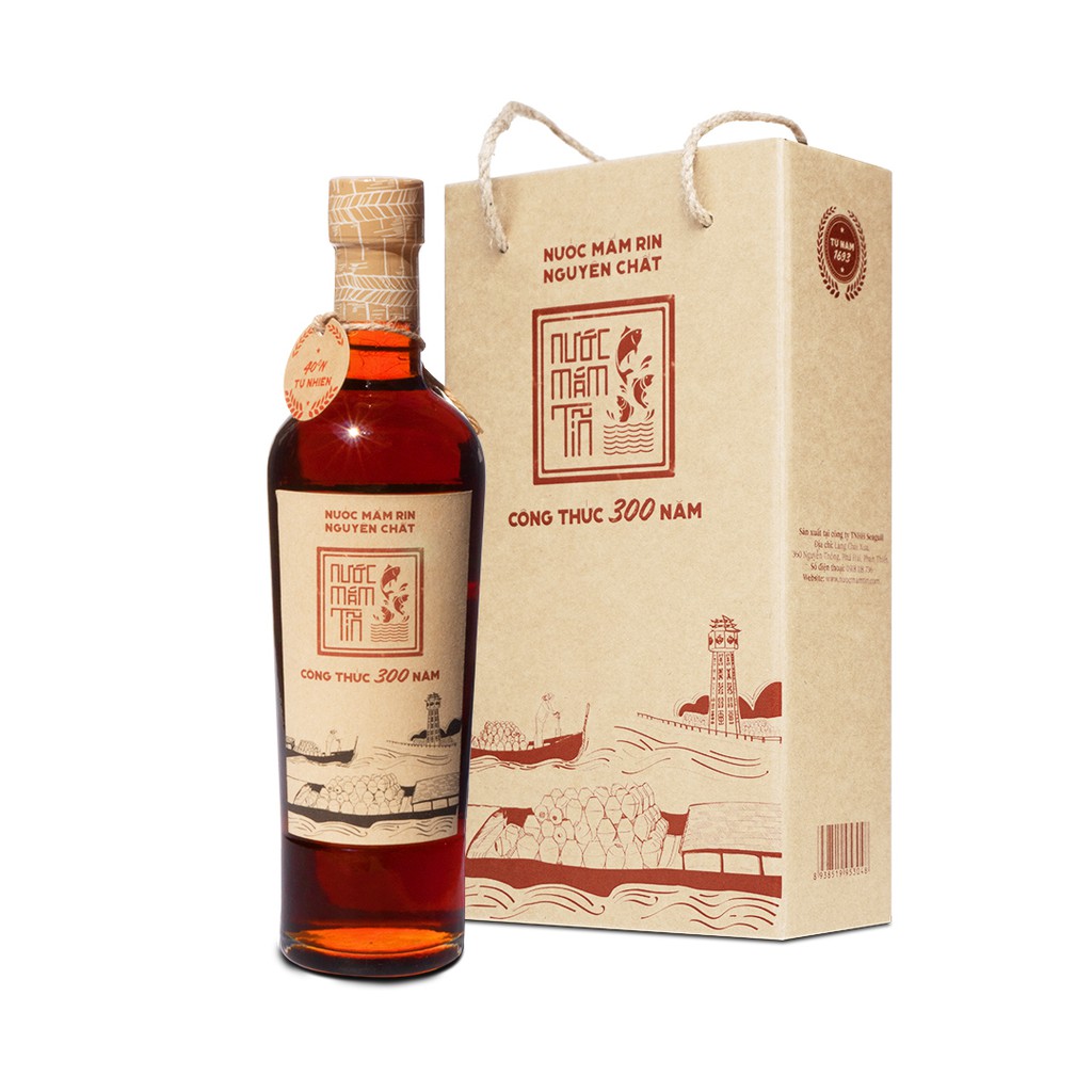 Nước Mắm Tĩn Nhãn Đỏ Độ Đạm 40N Cặp 2 Chai Thủy Tinh 500ml/chai Rin Nguyên Chất Truyền Thống Sạch Không Chất Bảo Quản | BigBuy360 - bigbuy360.vn