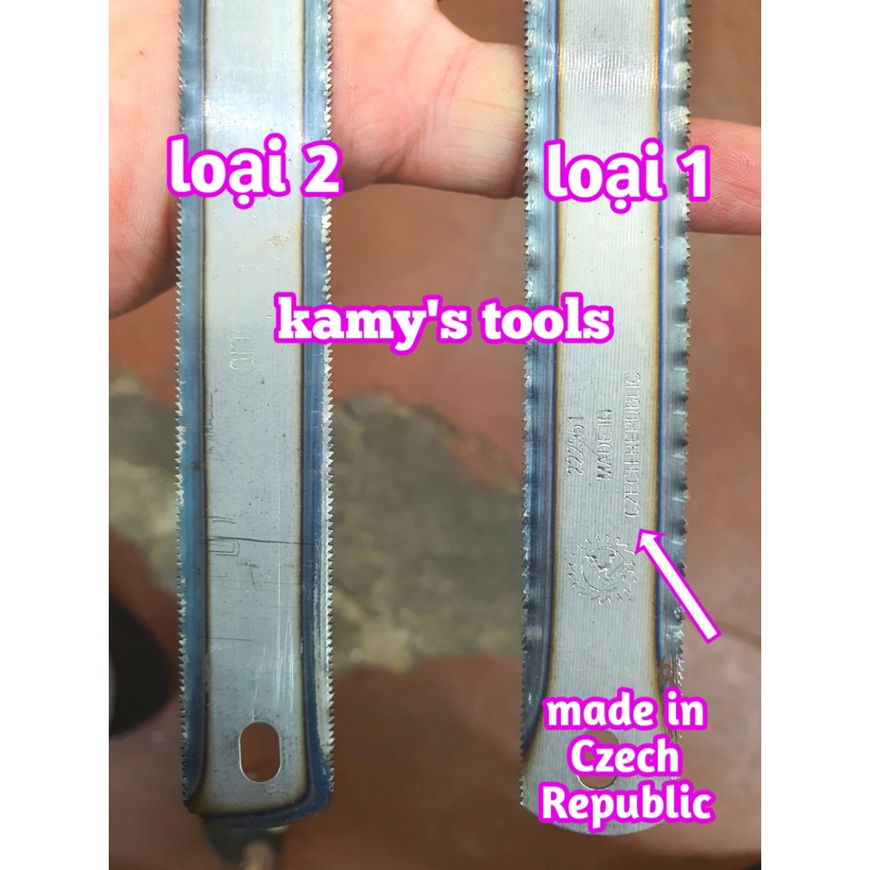 Lưỡi Cưa Sắt 2 Mặt Dài 312mm