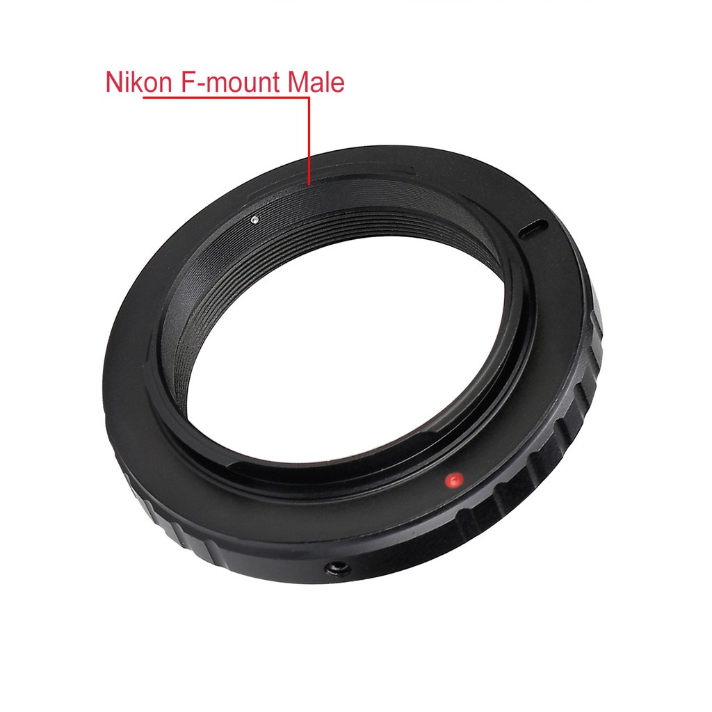 SVBONY SV194 T2/T Lens Mount Adapter Ring T2 to AI for Nikon DSLR SLR Camera