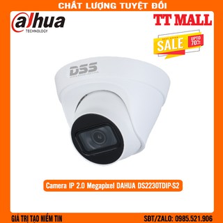Camera IP Dome 2.0MP DAHUA DS2230TDIP-S2- Bảo Hành Chính Hãng 2 Năm .