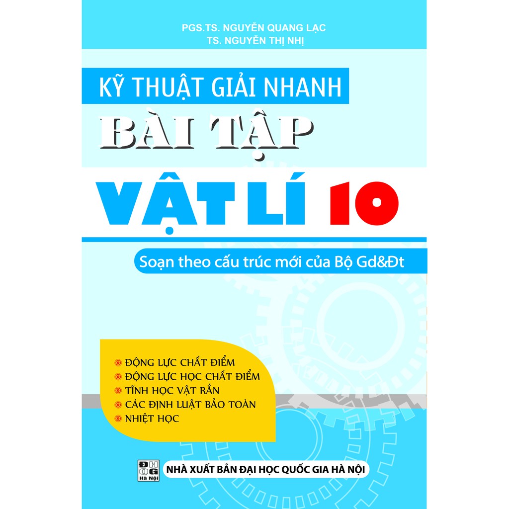 Sách Kỹ Thuật Giải Nhanh Bài Tập Vật Lí 10