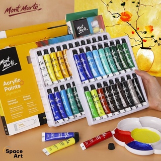 Màu Acrylic Paints Set 12ml Mont Marte Nhiều Hiệu Ứng