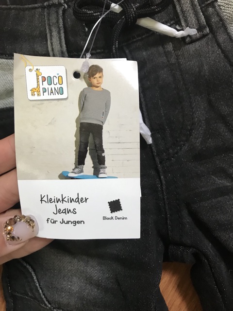 Quần bò bé trai PocoPiano - Hxt Đức