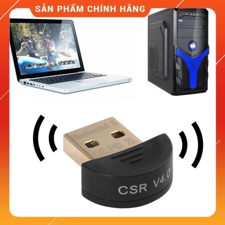 [FREESHIP TOÀN QUỐC] USB Bluetooth 4.0 dùng cho máy tính Laptop, PC | USB Bluetooth CSR V4.0