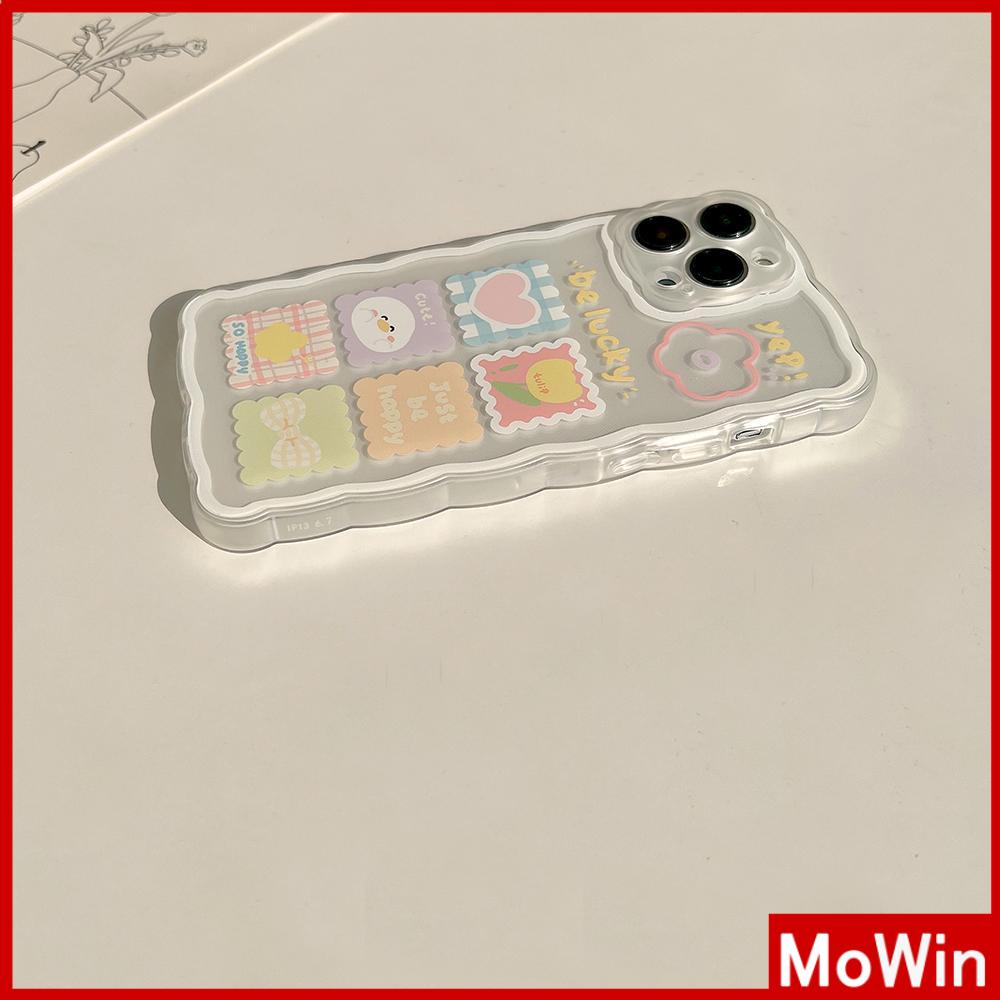 Ốp điện thoại silicone mềm trong suốt họa tiết hoạt hình thích hợp cho iPhone 11 13 ProMax 12 Pro Max 7Plus xr
