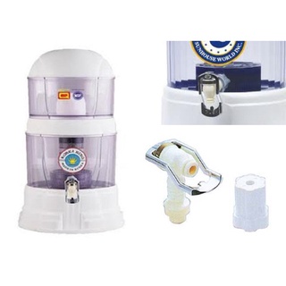 [HCM]Combo bộ 4 thiết bị thay thế cho bình lọc nước ( nấm sứ tốt lõi lọc 6 tầng đá khoáng vòi bình lọc loại tốt)