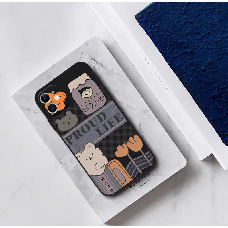 Ốp lưng iphone đẹp cạnh vuông in hình viền N.I.K.E Phi hành gia