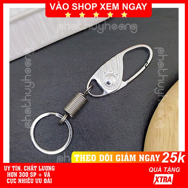 Móc khóa xe ô tô xe máy có lò xo độc đáo ✔️ FREESHIP  - Phát Huy Hoàng