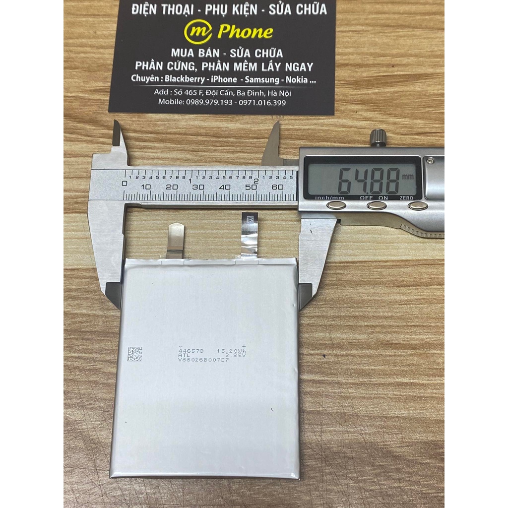 Cell pin/ Phôi pin 3.85V Dung lượng 3950mAh