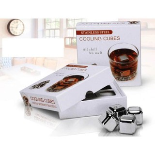 Đá Lạnh Không Tan Cooling Cubes 8 Viên, Đá Kim Loại Vĩnh Cửu