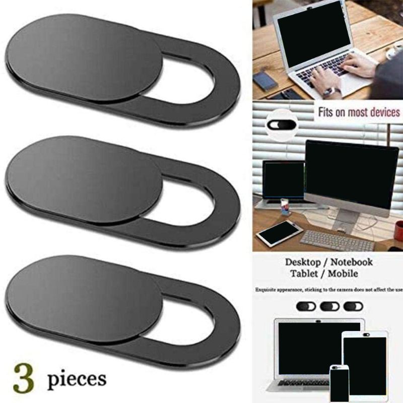 Set 3 Tấm Che Webcam Ống Kính Máy Ảnh Bảo Vệ Tiện Dụng