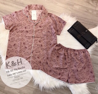 Bộ Pijama Kate Cộc Cộc (Ảnh Thật+ Clip)