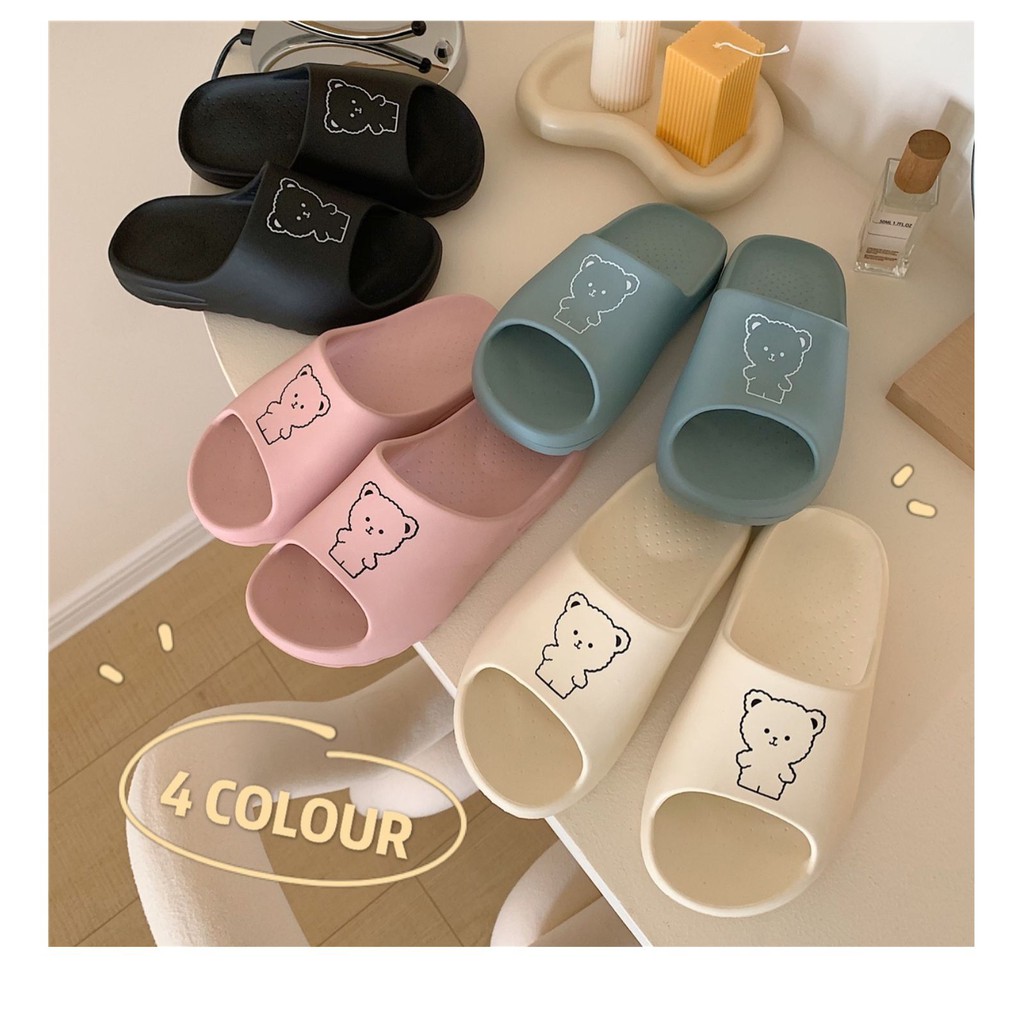 Dép nữ quai ngang chống trượt té và êm chân - US337