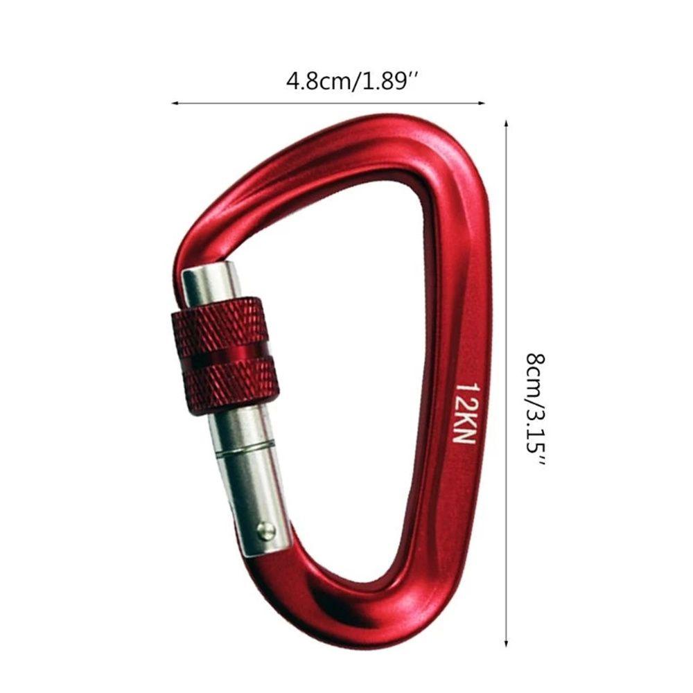 Móc Khóa Carabiner 12KN Đa Năng Hỗ Trợ Leo Núi TAYLOR1