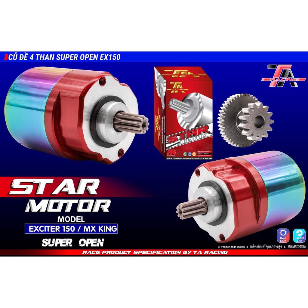 Củ Đề Độ Trái Lớn Exciter 150, MX KING TA RACING