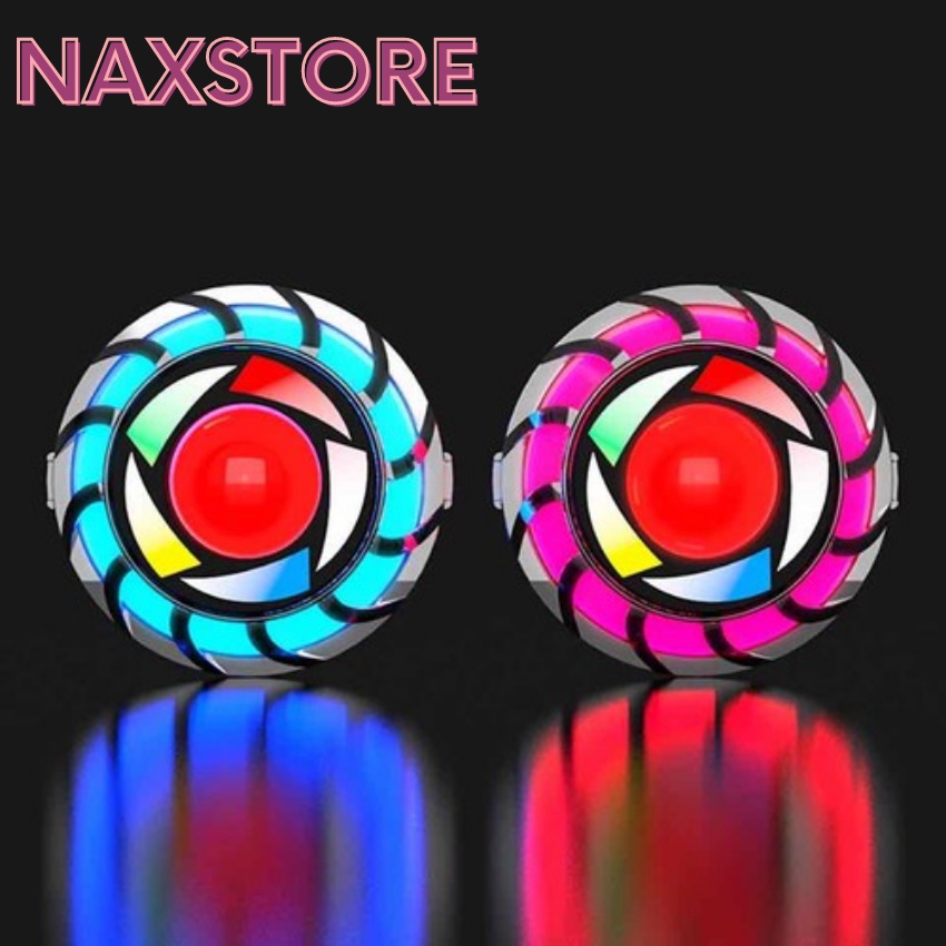 Đèn hậu xoay 7 màu chân gài hàng loại 1