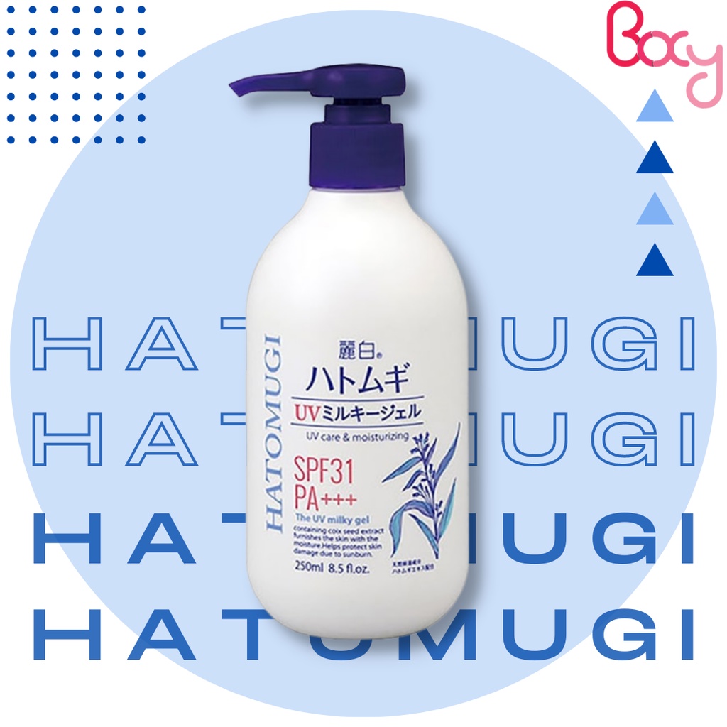 Sữa Dưỡng Thể Chống Nắng HATOMUGI SPF31 PA+++ 250ml