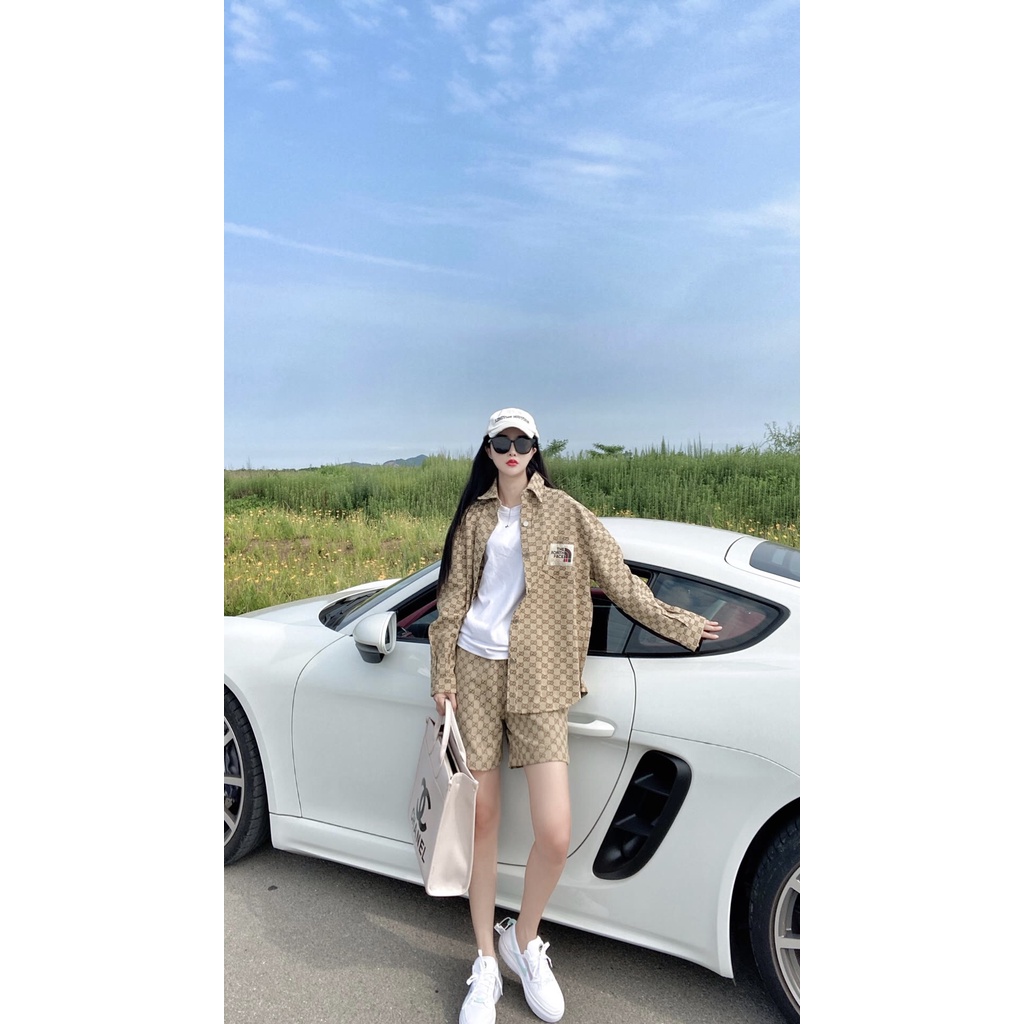 Áo Shirts Gucci x TheNorthFace Spring1  FW22