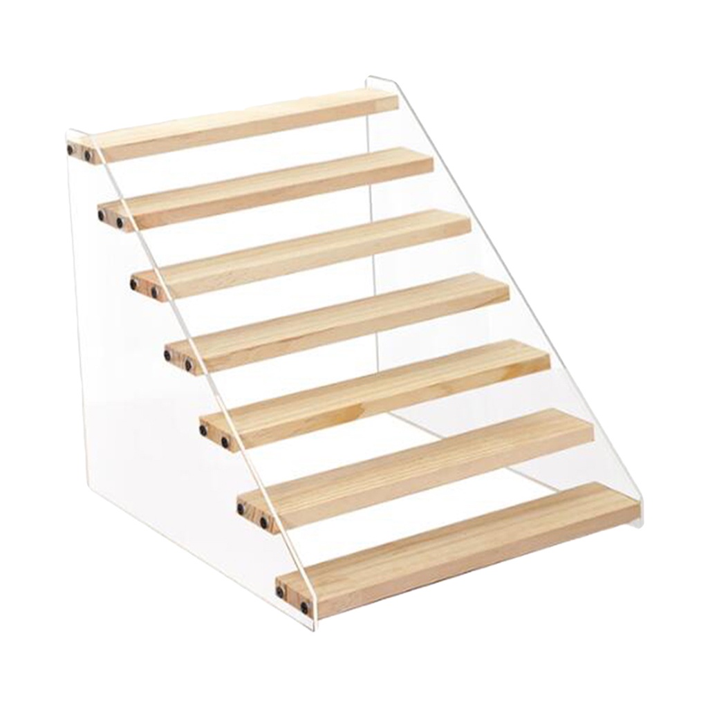 Giá Đỡ Trưng Bày Đồ Chơi 2 Tầng 7.9inch Bằng Acrylic