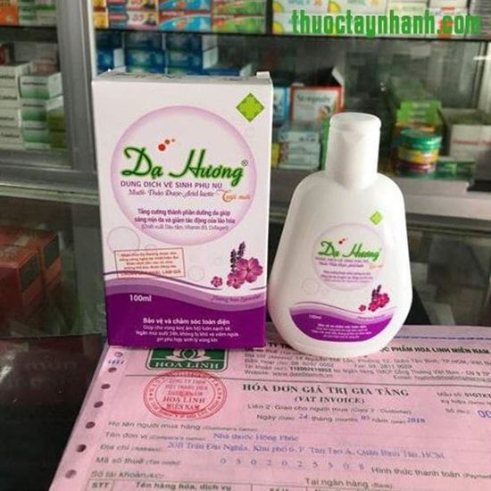 Dung dịch vệ sinh phụ nữ Dạ Hương Hỗ trợ điều cải thiện  viêm nhiễm phụ khoa CN146