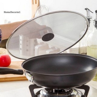 HMDC_Kitchen Oil Proofing Lid Filter Foldable Handle Frying Pan Cover Splatter Screen