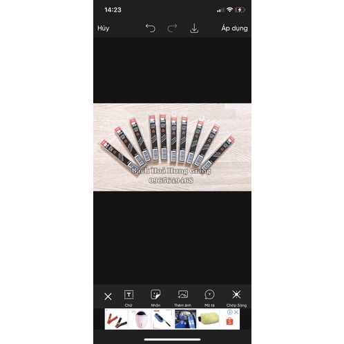 Hộp 10 Lưỡi Dao Rọc Giấy Nhỏ SDI 9mm Hàng Việt Nam
